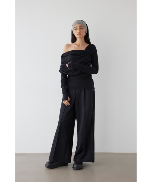 「ALEXIA STAM」 ジャージパンツ S ブラック レディース_画像9