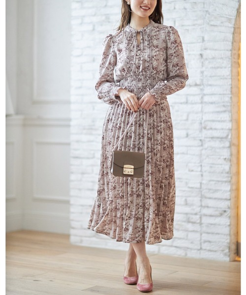 「tocco closet」 長袖ワンピース M グレー レディース_画像8