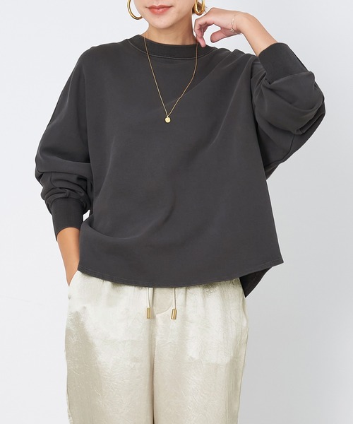 「MICA&DEAL」 スウェットカットソー - ブルー レディース_画像3