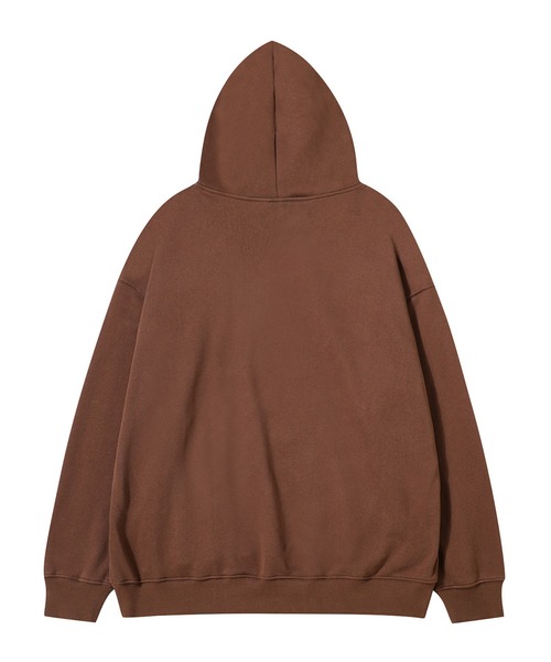 「DIAVEL」 プルオーバーパーカー M ダークグレー レディース_画像7