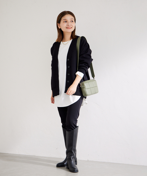 「JOURNAL STANDARD」 ニットカーディガン FREE グリーン レディース_画像7