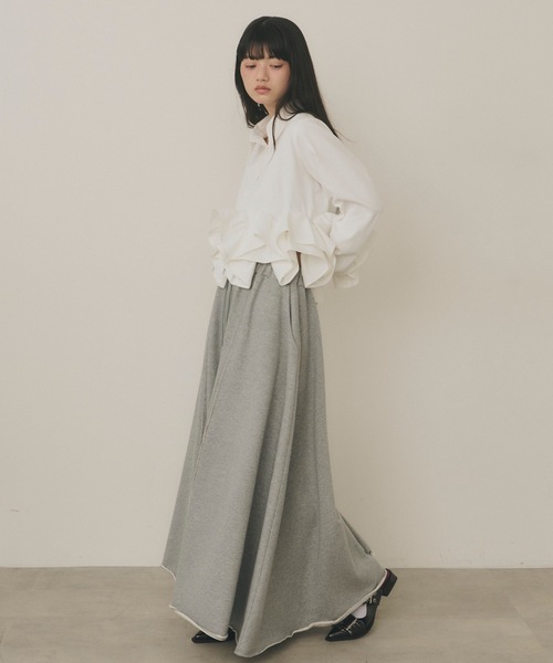 「VIOLETTA」 長袖ブラウス FREE ホワイト レディース_画像4