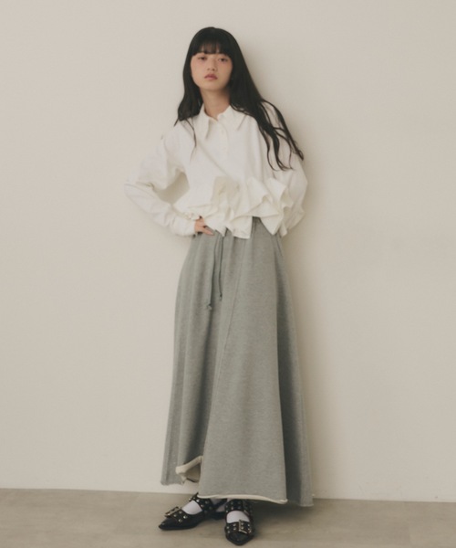 「VIOLETTA」 長袖ブラウス FREE ホワイト レディース_画像5