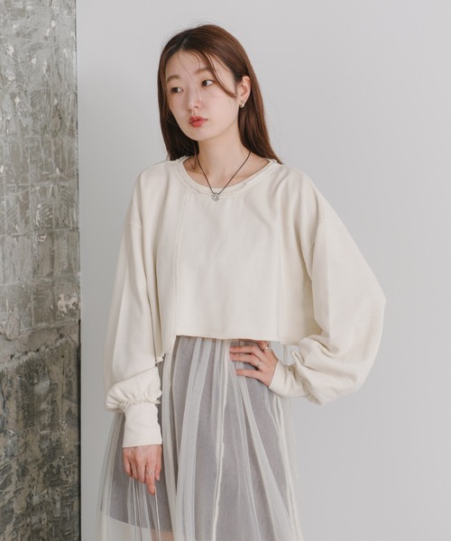 「Kastane」 スウェットカットソー S ピンク レディース_画像5