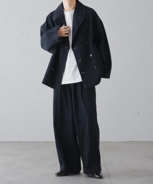 「epnok」 デニムジャケット MEDIUM インディゴブルー メンズ_画像5