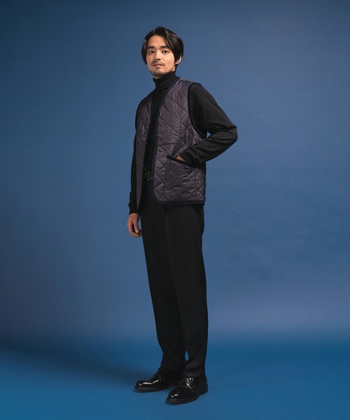 「LAVENHAM」 ベスト L ネイビー メンズ_画像8