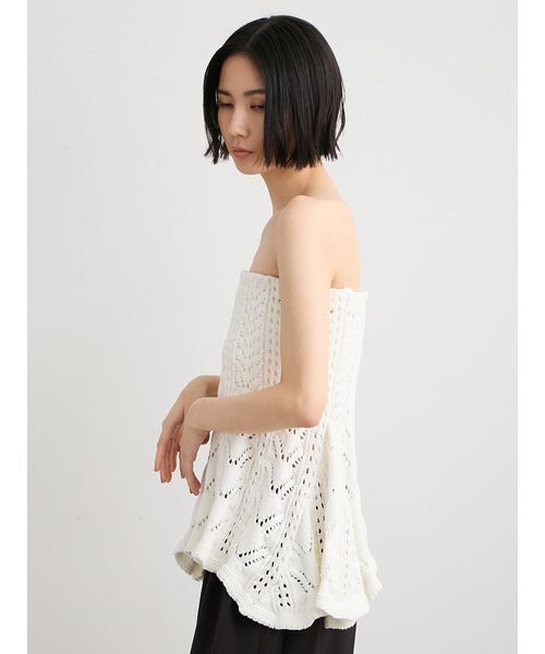 MIESROHE（ミースロエ） ニット セーター 「洗える」レースニット