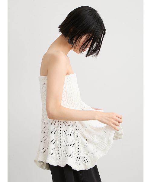 MIESROHE（ミースロエ） ニット セーター 「洗える」レースニット