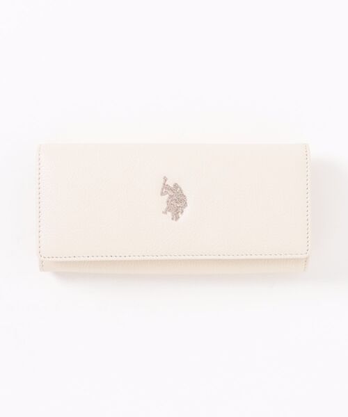 U.S. POLO ASSN.（ユーエスポロアッスン） 長財布 財布 ゴートレザー 