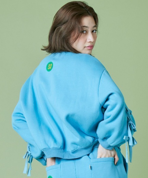 「Little sunny bite」 ジャケット SMALL ブルー レディース_画像4