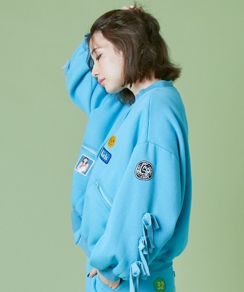 「Little sunny bite」 ジャケット SMALL ブルー レディース_画像5