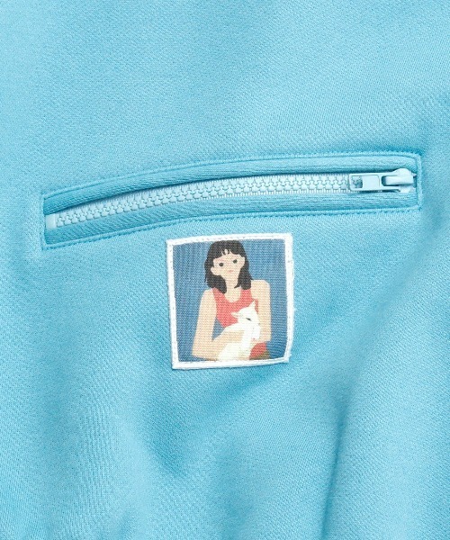 「Little sunny bite」 ジャケット SMALL ブルー レディース_画像8