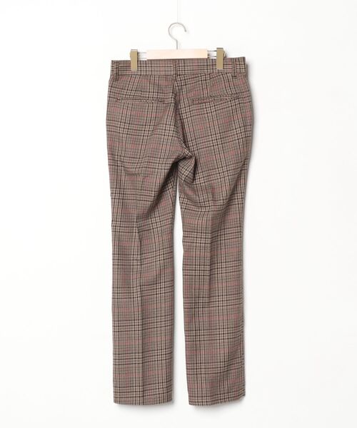 「RAGEBLUE」 チェック柄パンツ M ブラウン メンズ_画像2