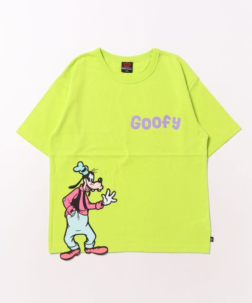 Disney（ディズニー） tシャツ 手描き風ロゴ キャラクターワッペンT