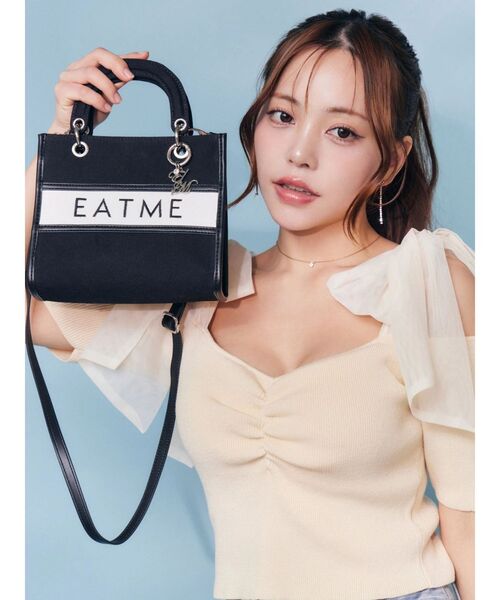 イートミー  バッグ EATME（イートミー） ショルダーバッグ バッグ E/Mチャームバイカラー