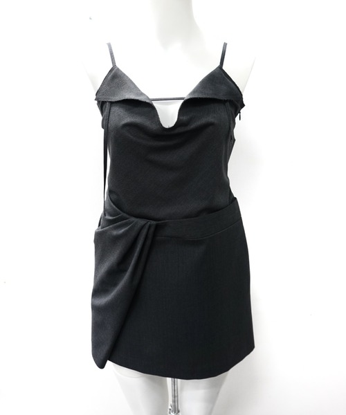 ドレス DRAPE MINI DRESS/ドレープミニドレス_2