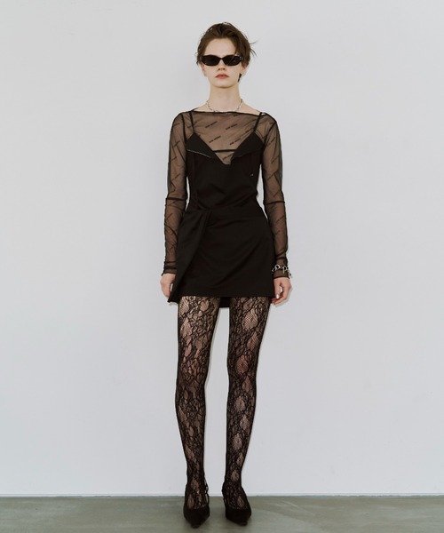ドレス DRAPE MINI DRESS/ドレープミニドレス_6
