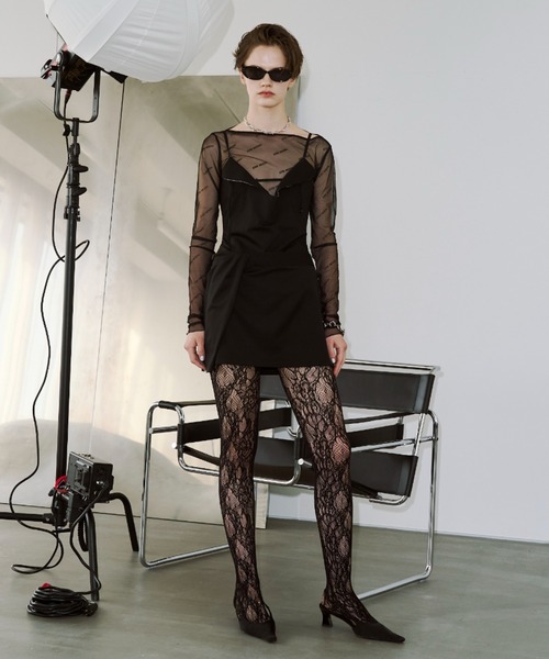 ドレス DRAPE MINI DRESS/ドレープミニドレス_13