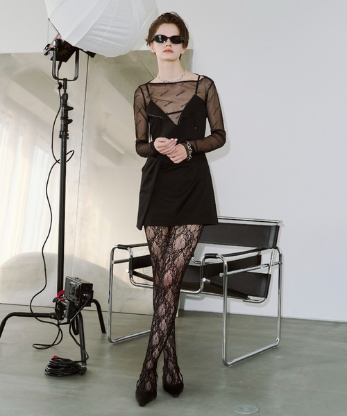 ドレス DRAPE MINI DRESS/ドレープミニドレス_14