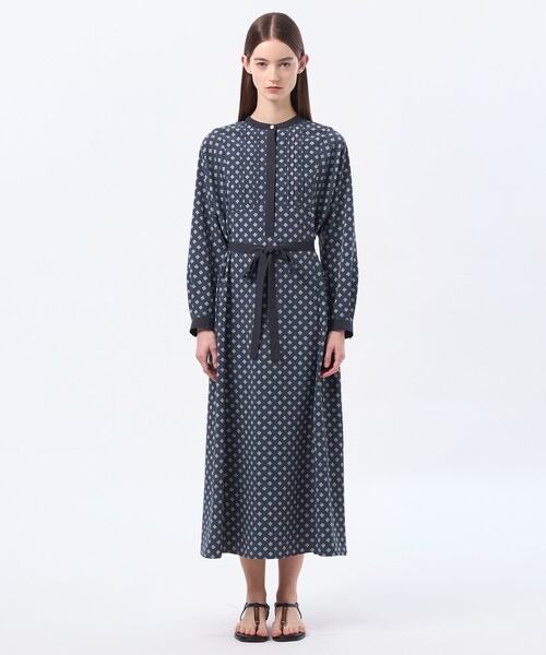 ワンピース 「CRANWELL DRESS(クランウェル ドレス)」ラッケンブースプリントの画像