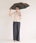 日傘 折りたたみ傘 折り畳み 晴雨兼用 傘ソム...の詳細画像2