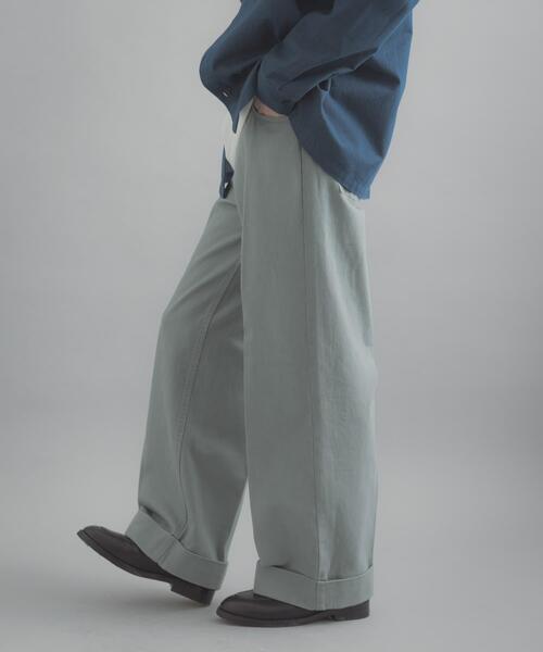 SENSE OF PLACE by URBAN RESEARCH ワイドパンツ パンツ カツラギ