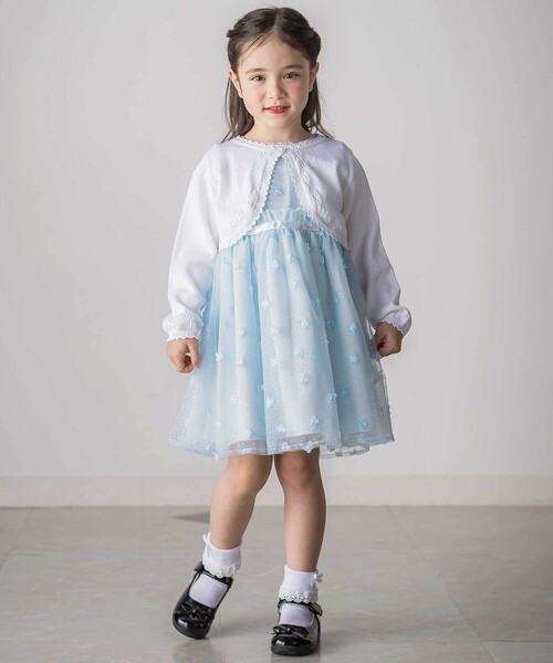 「SLAP SLIP」 「KIDS」半袖ワンピース 130cm ブルー キッズ_画像5