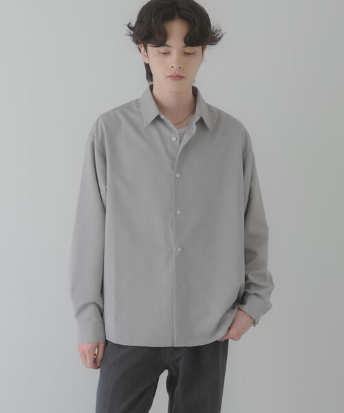 SENSE OF PLACE by URBAN RESEARCH シャツ カラースラブレギュラー