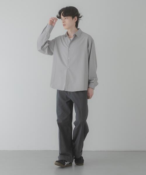SENSE OF PLACE by URBAN RESEARCH シャツ カラースラブレギュラー