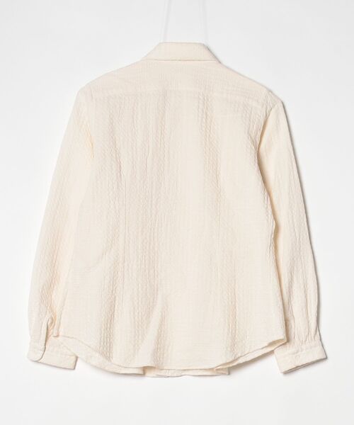 「MORIKAGE SHIRT」 長袖シャツ SS ベージュ レディース_画像2