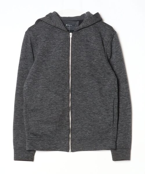 T by ALEXANDER WANG ジップアップパーカー X-SMALL グレー レディース