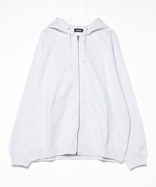 XLARGE（エクストラ ラージ） ジップアップパーカー M アッシュ メンズ 