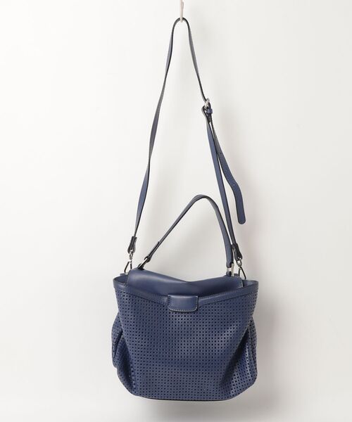 「GIANNI CHIARINI」 2WAYバッグ - ブルー レディース_画像2