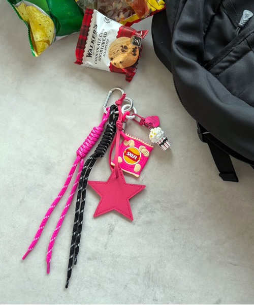 lus.（ラスドット） チャーム カラフルポップ スナックパラコード