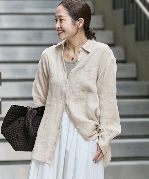 JOURNAL STANDARD（ジャーナルスタンダード） リネンシャツ ブラウス