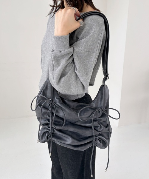 「Heather」 ショルダーバッグ ONE SIZE ブラウン レディース_画像5