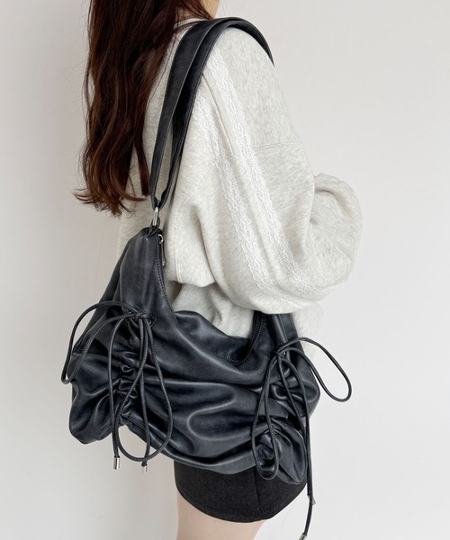 「Heather」 ショルダーバッグ ONE SIZE ブラウン レディース_画像6