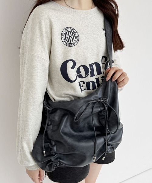 「Heather」 ショルダーバッグ ONE SIZE ブラウン レディース_画像7