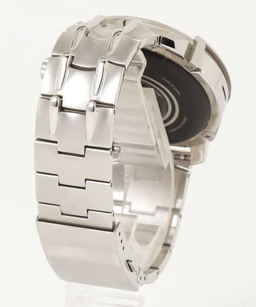 DIESEL（ディーゼル） デジタル腕時計 FREE シルバー メンズ