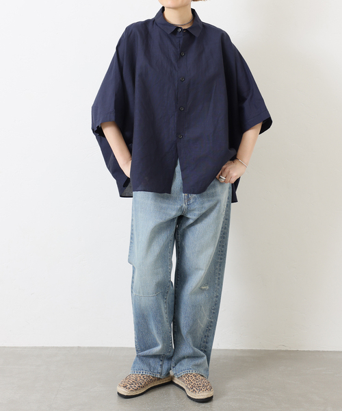 ジーンズ デニム デニムパンツ 13OZ クラッシュダメージデニム レディースの画像