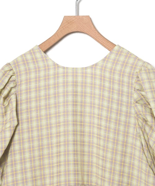 「Alley by w closet」 半袖ワンピース FREE グリーン レディース_画像5