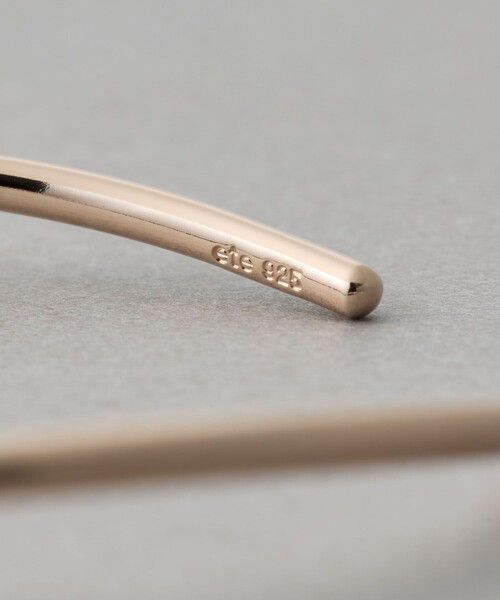 ピアス 「シグナルフープ」 ピアス M レディースの画像
