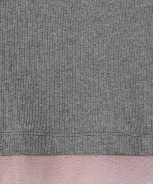 「JEANASIS」 半袖Tシャツ FREE ブルー系その他 レディース_画像2