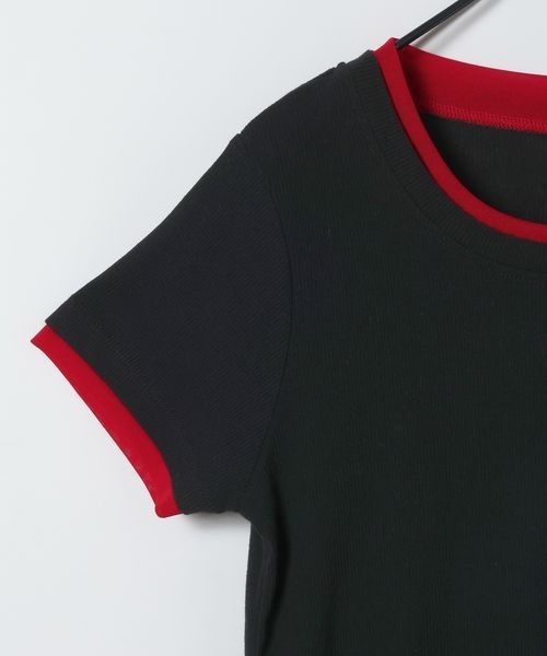 「JEANASIS」 半袖Tシャツ FREE ブルー系その他 レディース_画像6
