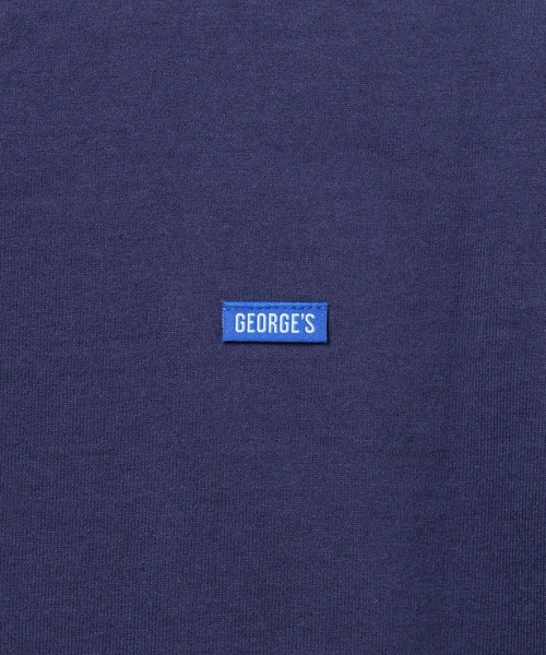 「GEORGE'S」 半袖Tシャツ MEDIUM 杢グレー メンズ_画像7