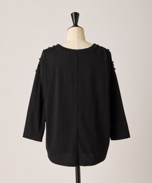 BEARDSLEY（ビアズリー） tシャツ ツブツブフロント刺繍カットソー