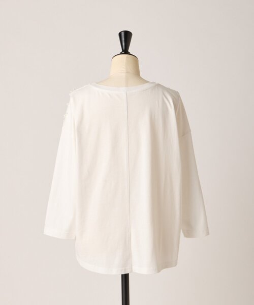 BEARDSLEY（ビアズリー） tシャツ ツブツブフロント刺繍カットソー