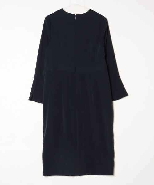 「ships little black」 長袖ワンピース 38 ネイビー レディース_画像2