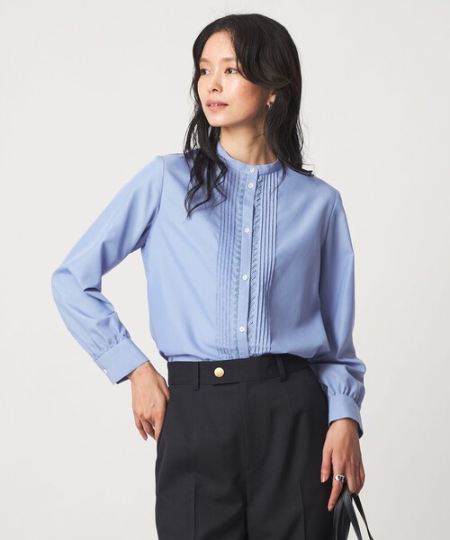✱26SS✱ 【極美品】green label relaxing レースシャツ green label relaxing（グリーンレーベルリラクシング） ブラウス