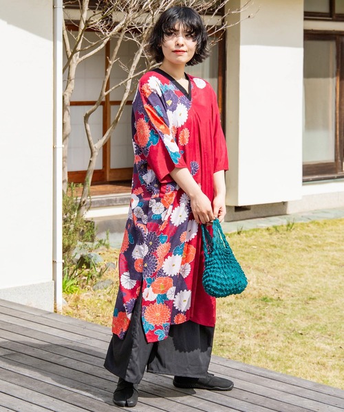 カヤ ワンピース 「カヤ」ジャポニズム 祝賀ワンピース : ZOZOTOWN